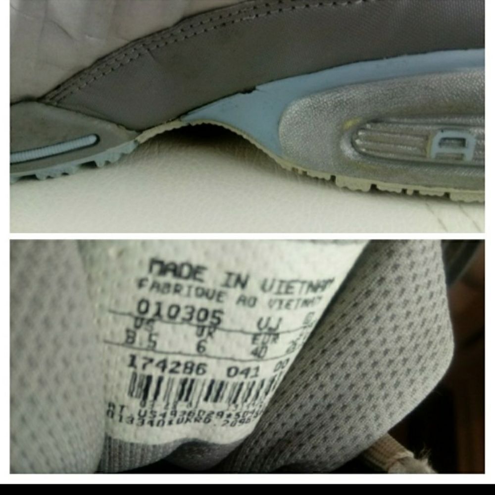 Nike Air Silver Cross training athletic shoes - Picture 7 of 8